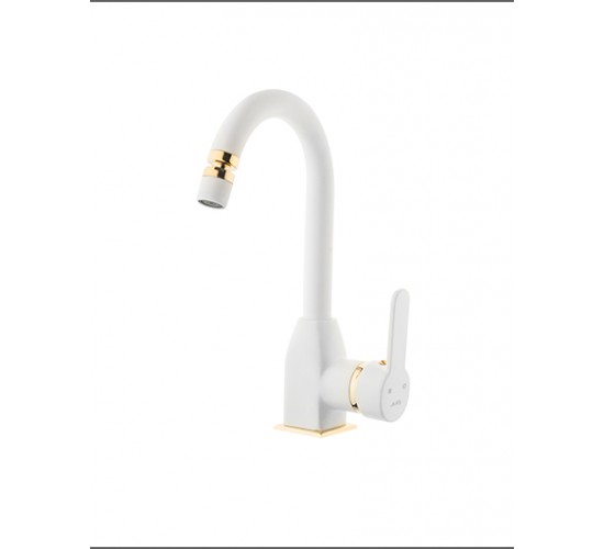 KARE KST30006-K STİL MİX LAVABO BATARYASI BEYAZ