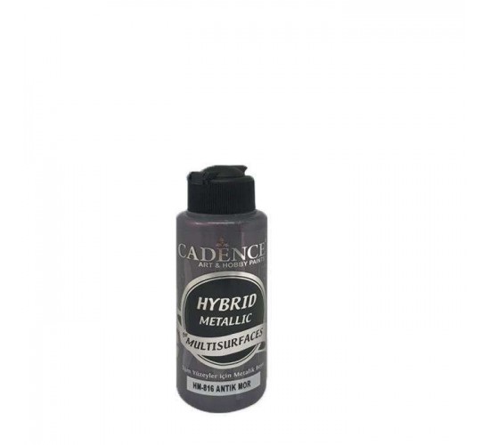 CADENCE HYBRİD METALİK BOYA ( HM 816- ANTIK MOR ) 120 ML